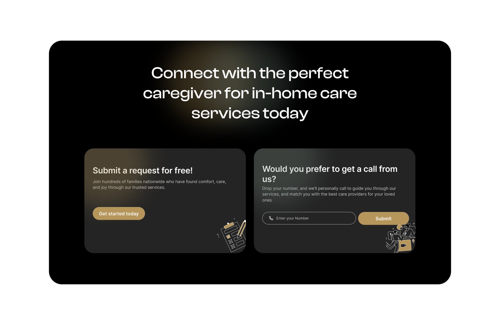 The people and agencies behind the service.