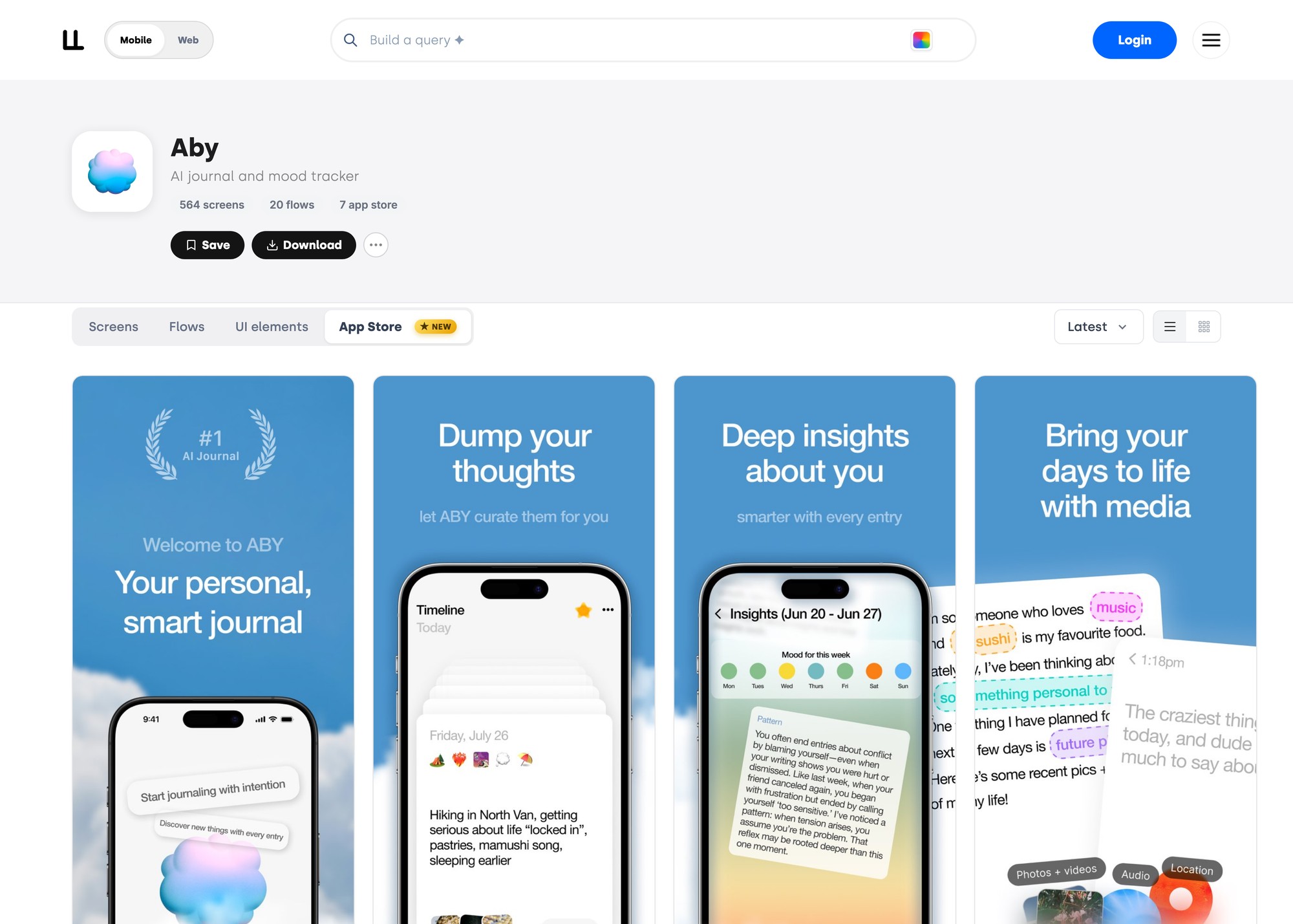 A ready-made app store screenshot set, free to lift